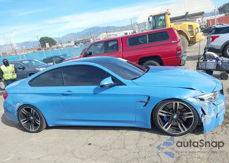 2015 BMW M4 z USA, uszkodzony, nr VIN WBS3R9C54FK333953